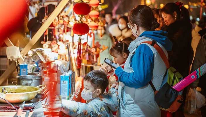 淮安市春節(jié)消費市場“熱辣滾燙”