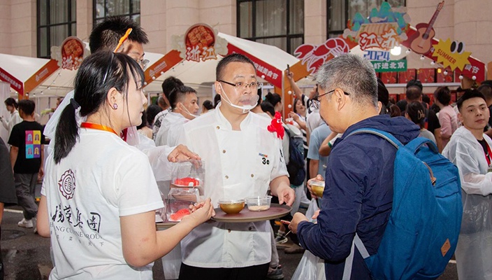 以食為媒，淮揚(yáng)菜品鑒堂受邀參展“北京國(guó)際美食薈”